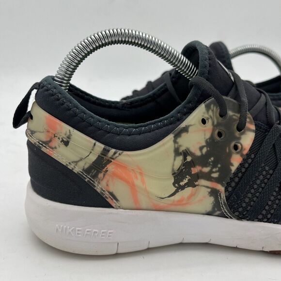 Nike Free TR 7 Womens 8.5 Anthracite Marble Pink Running Shoes 904651-006 - Picture 2 of 16